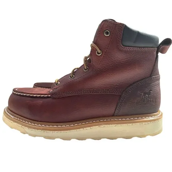 Irish Setter Work Boots Ashby 6 in Men's 9.5 D EH Alum Toe WP Leather 83606